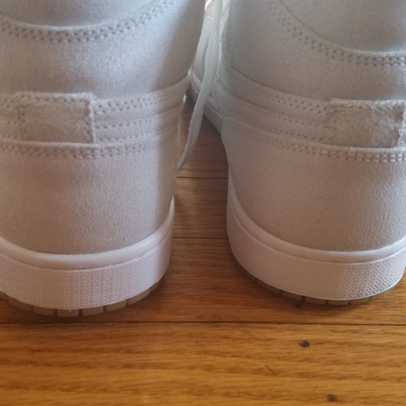 Air Jordan 1 Retro High Tan Toe White/Gold - 10.5 - Picture 6 of 7